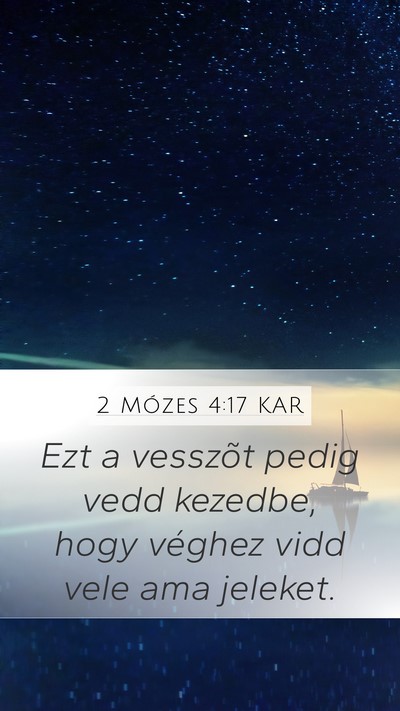 2 Mózes 4:17 KAR Bible Verse Image