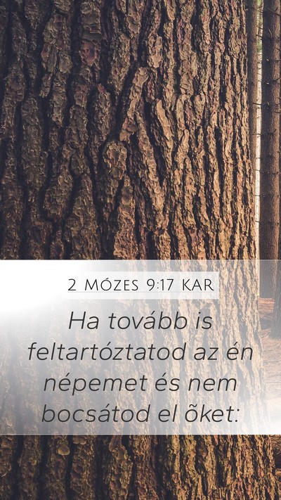 2 Mózes 9:17 KAR Bible Verse Image