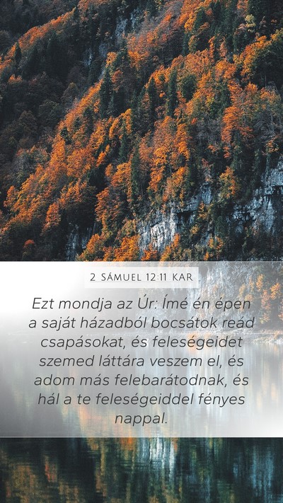 2 Sámuel 12:11 KAR Bible Verse Image