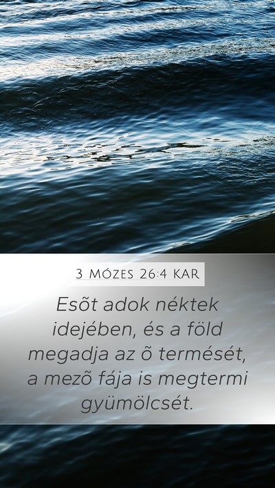 3 Mózes 26:4 KAR Bible Verse Image