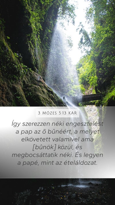 3 Mózes 5:13 KAR Bible Verse Image