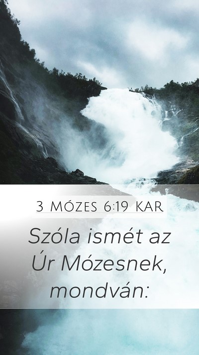 3 Mózes 6:19 KAR Bible Verse Image