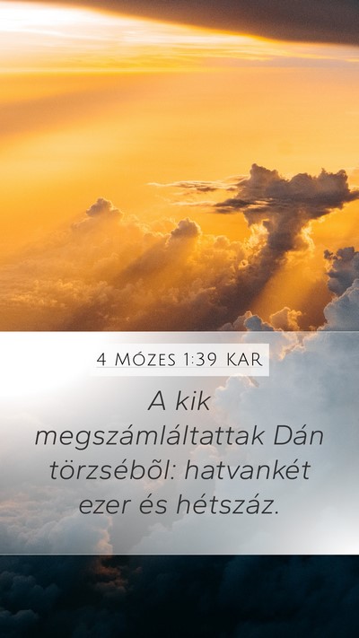 4 Mózes 1:39 KAR Bible Verse Image
