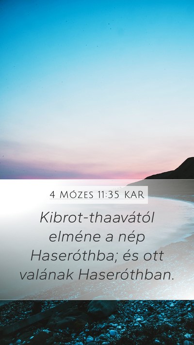 4 Mózes 11:35 KAR Bible Verse Image