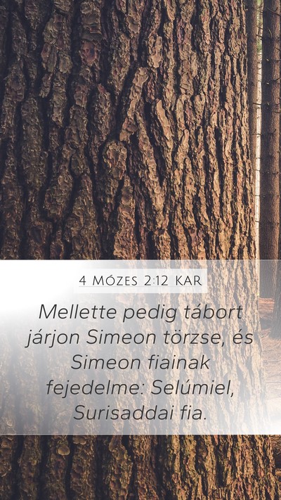 4 Mózes 2:12 KAR Bible Verse Image