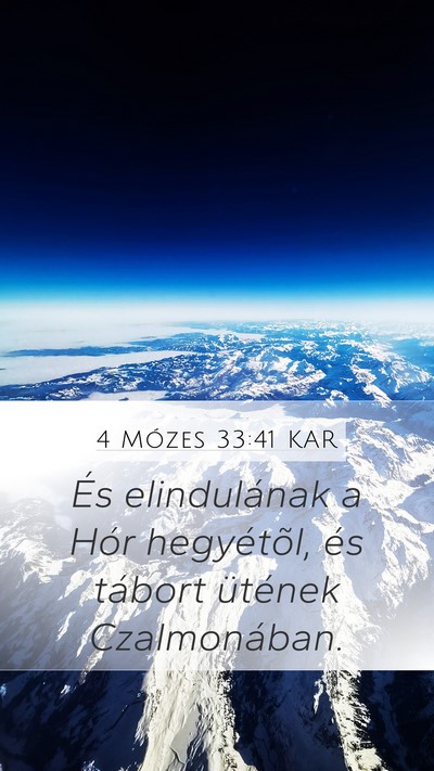 4 Mózes 33:41 KAR Bible Verse Image