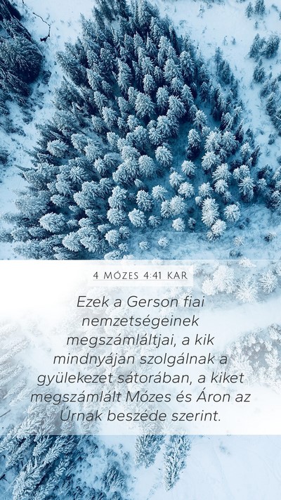 4 Mózes 4:41 KAR Bible Verse Image
