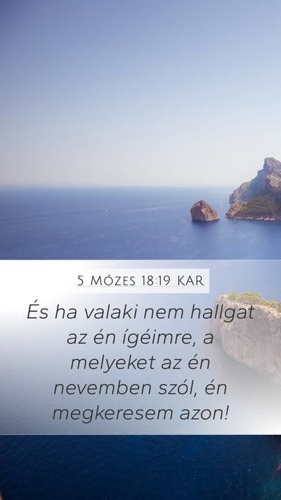 5 Mózes 18:19 KAR Bible Verse Image