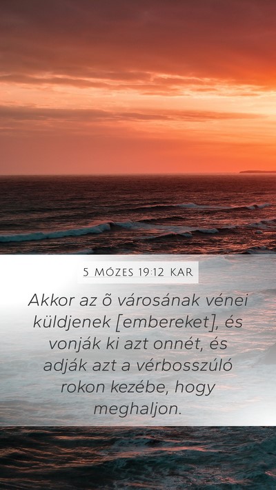 5 Mózes 19:12 KAR Bible Verse Image