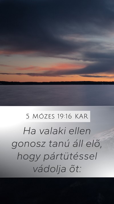 5 Mózes 19:16 KAR Bible Verse Image