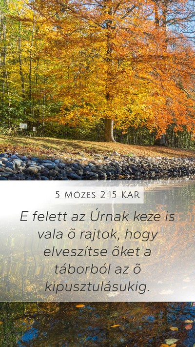 5 Mózes 2:15 KAR Bible Verse Image