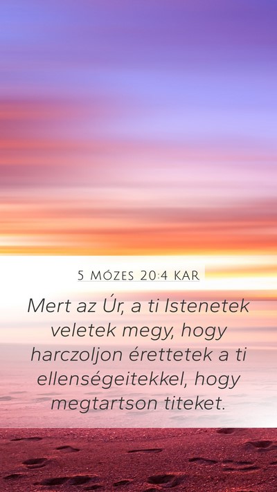 5 Mózes 20:4 KAR Bible Verse Image