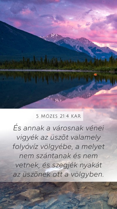 5 Mózes 21:4 KAR Bible Verse Image