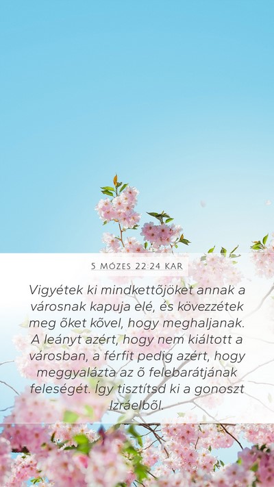 5 Mózes 22:24 KAR Bible Verse Image