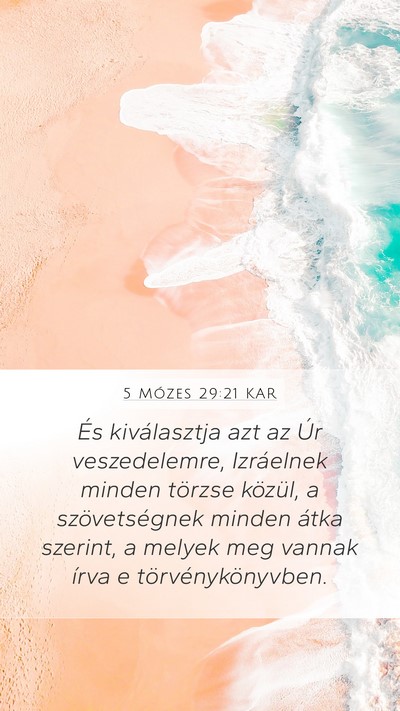 5 Mózes 29:21 KAR Bible Verse Image