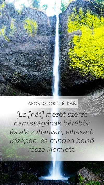 Apostolok 1:18 KAR Bible Verse Image
