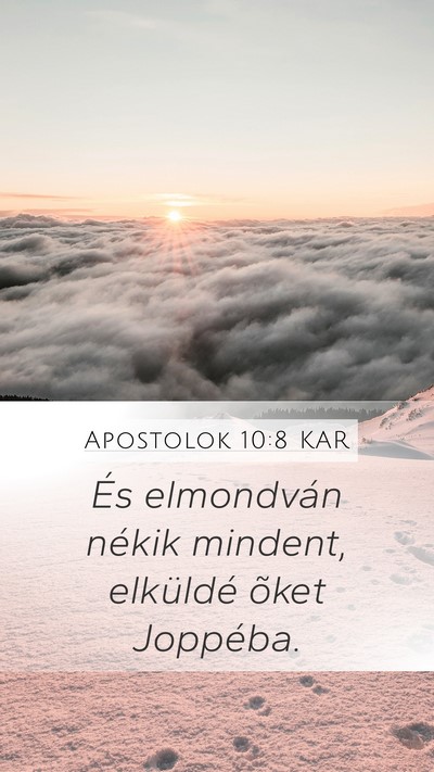 Apostolok 10:8 KAR Bible Verse Image