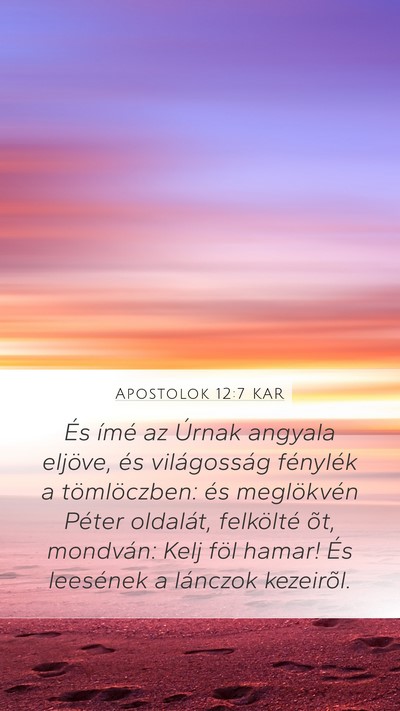 Apostolok 12:7 KAR Bible Verse Image