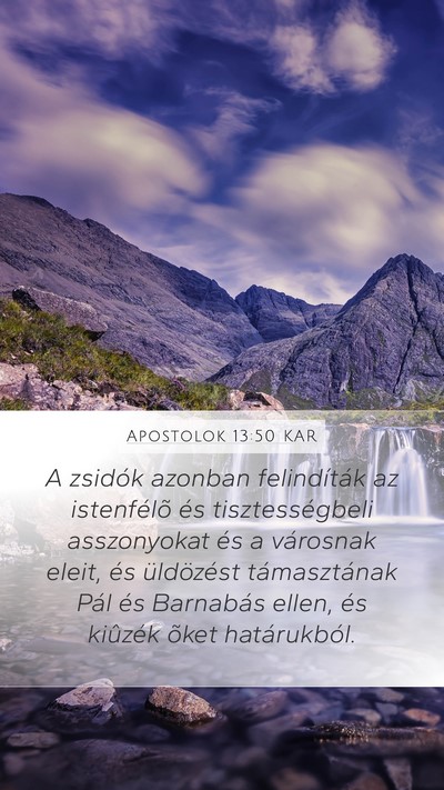 Apostolok 13:50 KAR Bible Verse Image