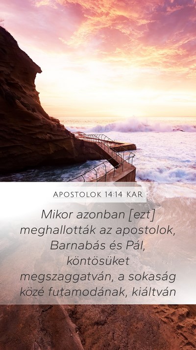 Apostolok 14:14 KAR Bible Verse Image