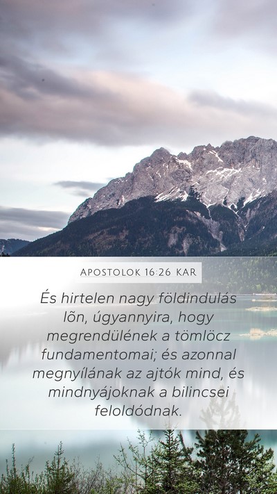 Apostolok 16:26 KAR Bible Verse Image