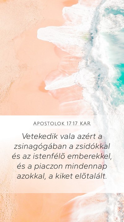 Apostolok 17:17 KAR Bible Verse Image