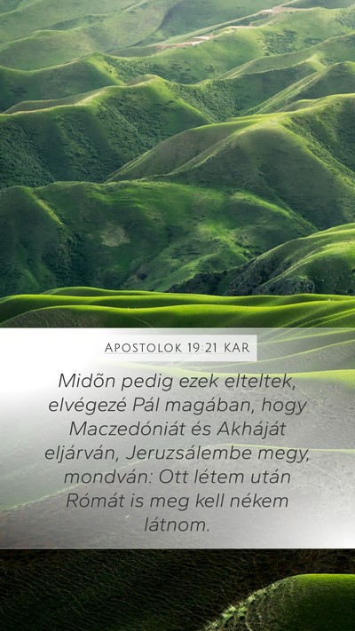 Apostolok 19:21 KAR Bible Verse Image
