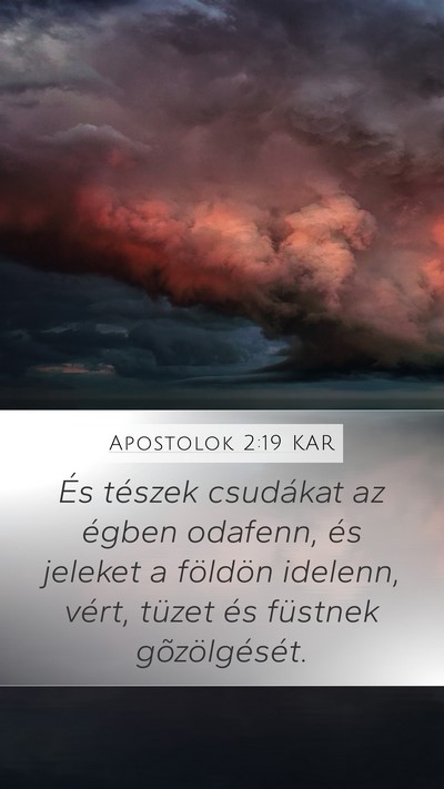 Apostolok 2:19 KAR Bible Verse Image