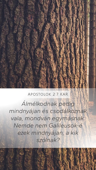 Apostolok 2:7 KAR Bible Verse Image