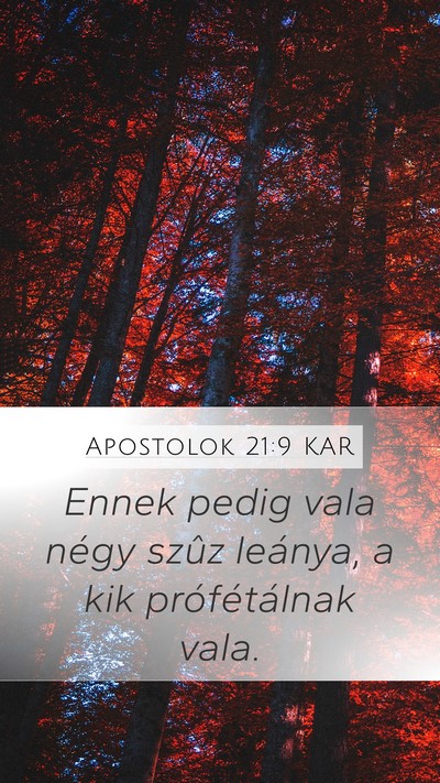 Apostolok 21:9 KAR Bible Verse Image