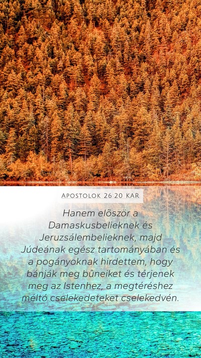 Apostolok 26:20 KAR Bible Verse Image