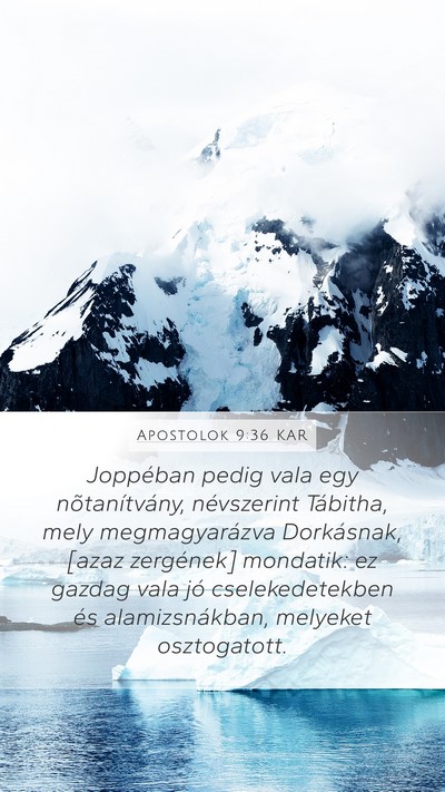Apostolok 9:36 KAR Bible Verse Image