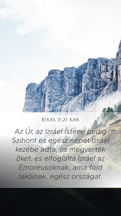 Bírák 11:21 KAR Bible Verse Image