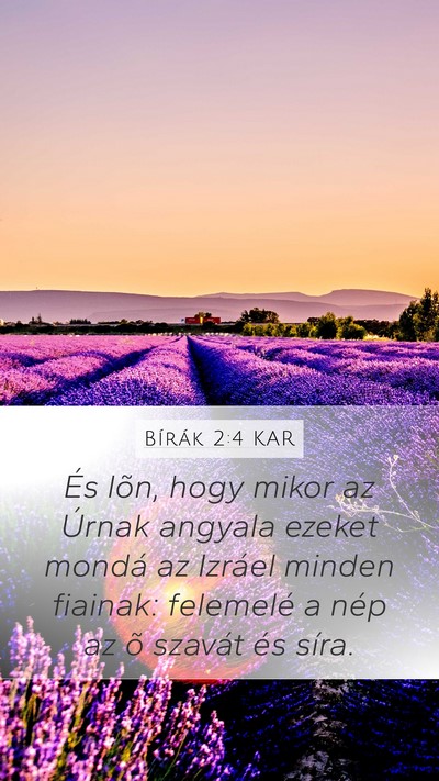 Bírák 2:4 KAR Bible Verse Image