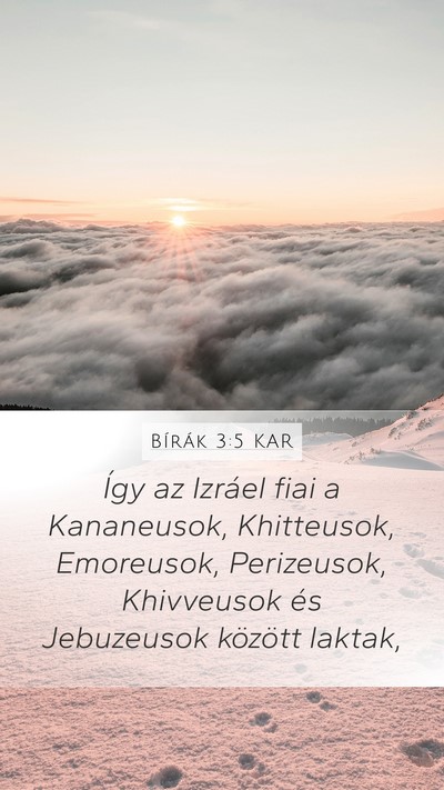 Bírák 3:5 KAR Bible Verse Image