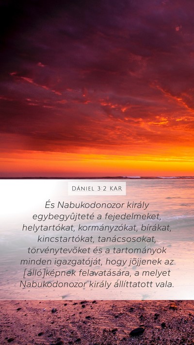 Dániel 3:2 KAR Bible Verse Image