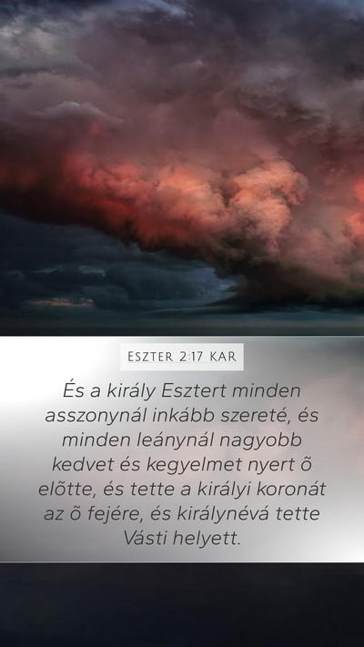 Eszter 2:17 KAR Bible Verse Image