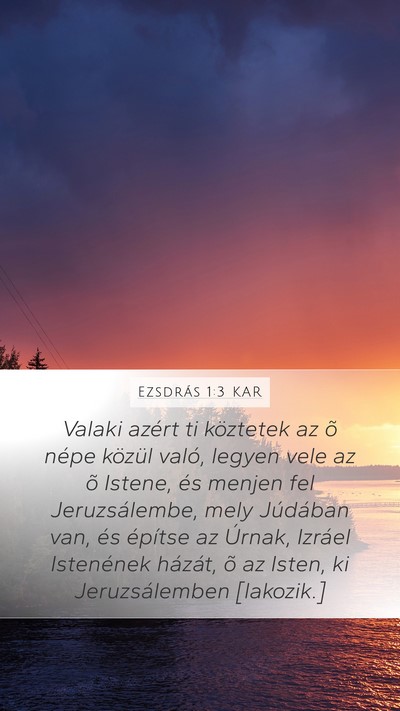 Ezsdrás 1:3 KAR Bible Verse Image