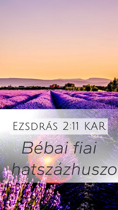 Ezsdrás 2:11 KAR Bible Verse Image