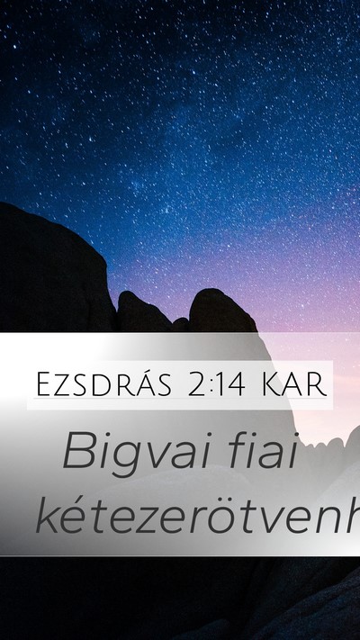 Ezsdrás 2:14 KAR Bible Verse Image