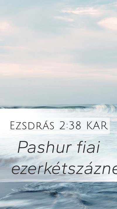 Ezsdrás 2:38 KAR Bible Verse Image