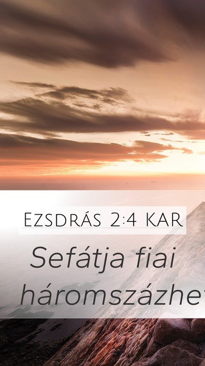 Ezsdrás 2:4 KAR Bible Verse Image