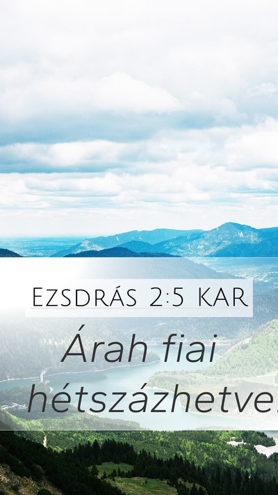 Ezsdrás 2:5 KAR Bible Verse Image