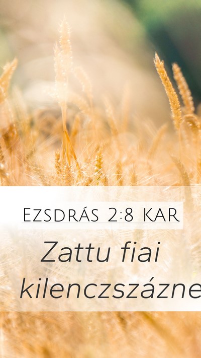 Ezsdrás 2:8 KAR Bible Verse Image