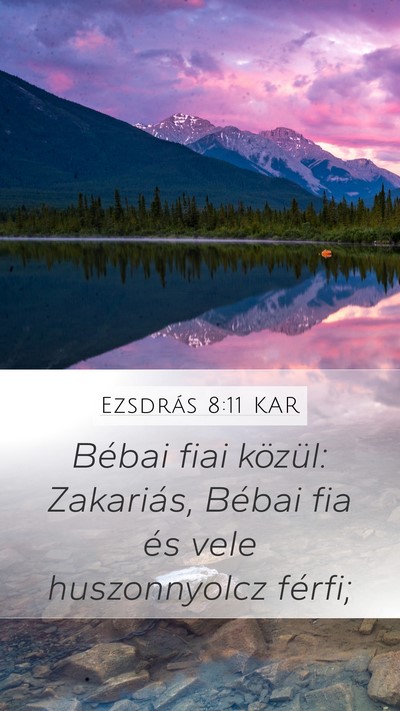 Ezsdrás 8:11 KAR Bible Verse Image