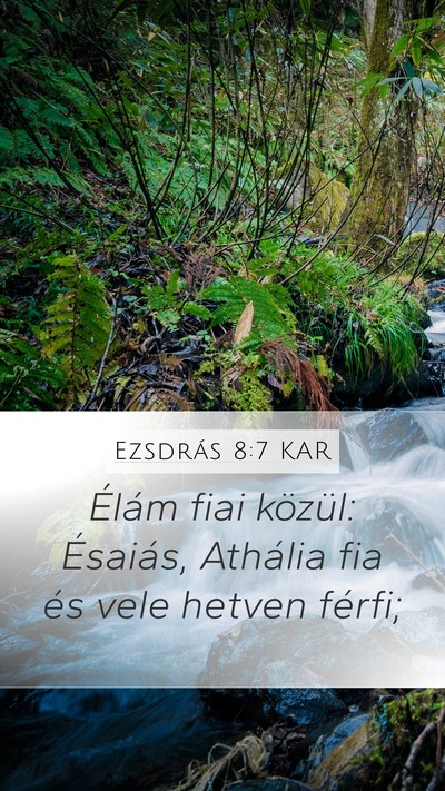 Ezsdrás 8:7 KAR Bible Verse Image