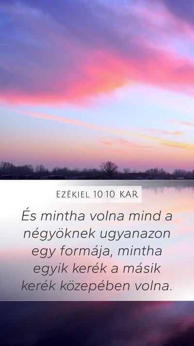Ezékiel 10:10 KAR Bible Verse Image