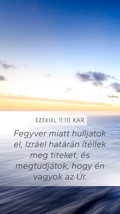 Ezékiel 11:10 KAR Bible Verse Image
