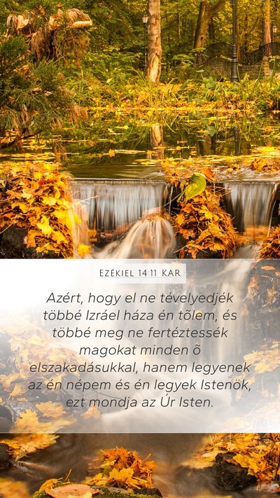 Ezékiel 14:11 KAR Bible Verse Image