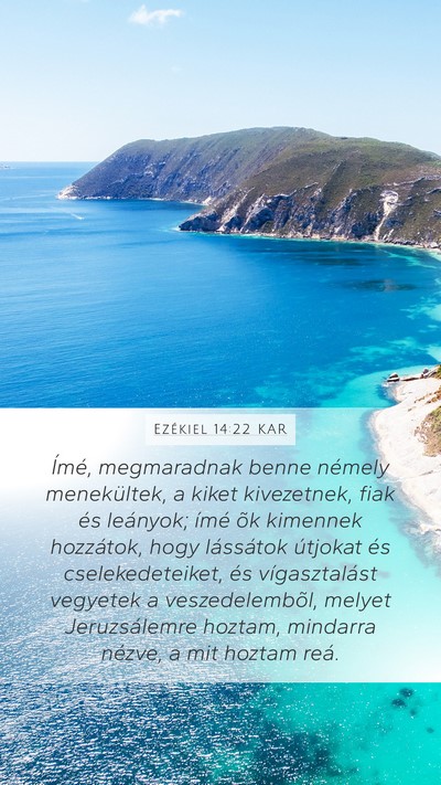 Ezékiel 14:22 KAR Bible Verse Image